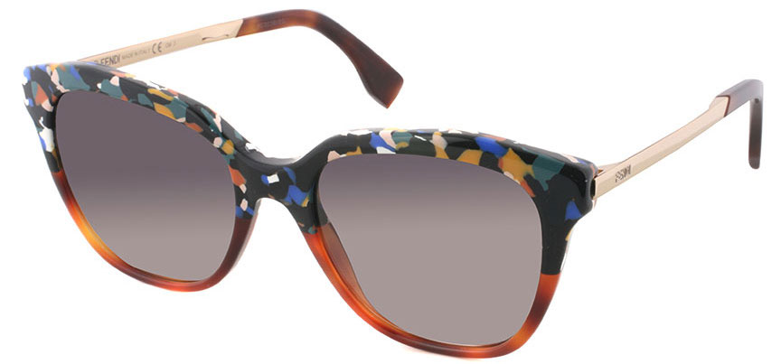 Fendi FF 0089/S Terrazzo & Tortoiseshell Sunglasses